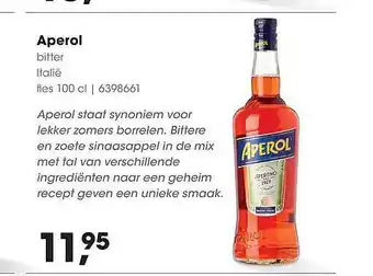 HANOS Aperol bitter italië aanbieding