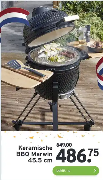 GAMMA Keramische bbq marwin 45.5 cm aanbieding