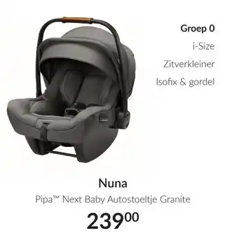 Babypark Pipa™™ next baby autostoeltje granite aanbieding