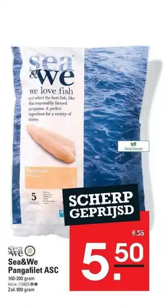 Sligro Sea&We pangafilet asc aanbieding