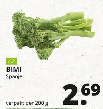 Natuurwinkel Bimi aanbieding