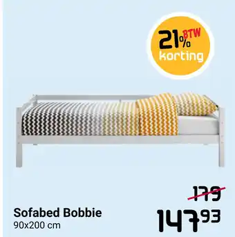 Beddenreus Sofabed bobbie 90x200 cm aanbieding