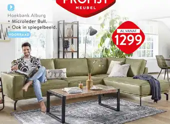 Profijt Meubel Hoekbank Alburq aanbieding