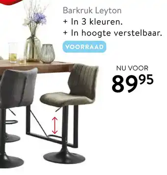 Profijt Meubel Barkruk Leyton aanbieding