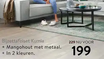 Profijt Meubel Bijzettafelset kumla aanbieding