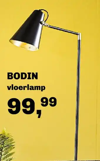 Trendhopper Vloerlamp bodin zwart/goud aanbieding