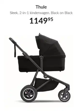 Babypark Sleek, 2-in-1 kinderwagen aanbieding