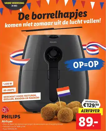 Lidl Philips Airfryer aanbieding