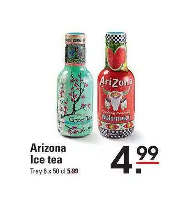 Sligro Arizona ice tea aanbieding