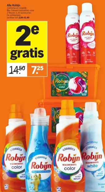 Albert Heijn Robijn aanbieding