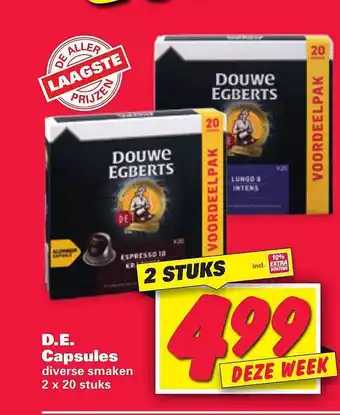 Nettorama D.E. Capsules aanbieding