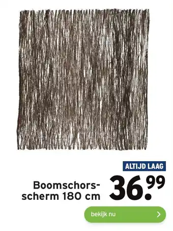 GAMMA Boomschorsscherm 180cm aanbieding