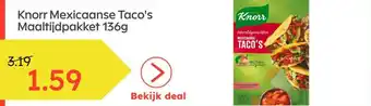 Ochama Knorr Mexicaanse Taco's Maaltijdpakket 136g aanbieding