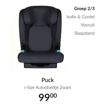 Babypark i-Size autostoeltje zwart aanbieding