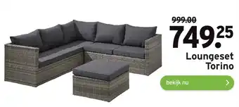 GAMMA Loungeset Torino aanbieding