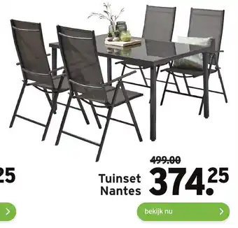 GAMMA Tuinset Nantes aanbieding