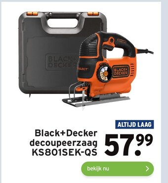 GAMMA Black+Decker decoupeerzaag KS801SEK-QS aanbieding