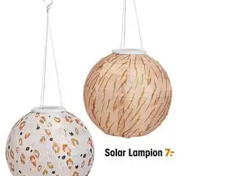 Kwantum Solar Lampion aanbieding