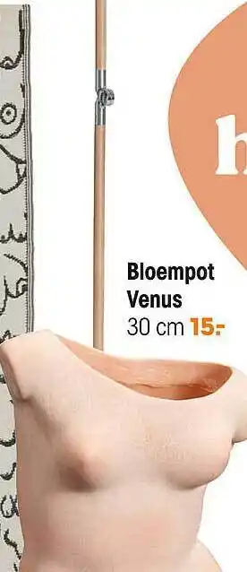 Kwantum Bloempot Venus aanbieding