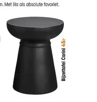 Kwantum Bijzettafel Carini aanbieding