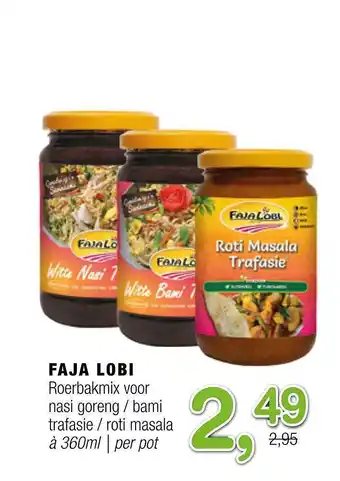 Amazing Oriëntal Faja Lobi Roerbakmix Voor Nasi Goreng - Bami Trafasie - Roti Masala aanbieding