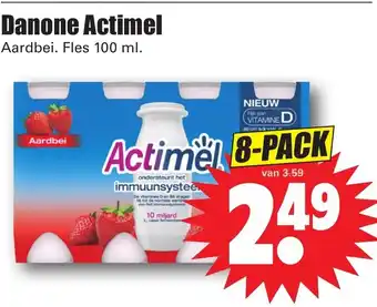 Dirk Danone Actimel 100 ml aanbieding