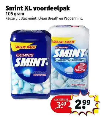 Kruidvat Sminth XL Voordeelpak aanbieding