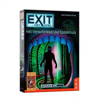 Wehkamp 999 Games EXIT Het verschrikkelijke spookhuis denkspel aanbieding