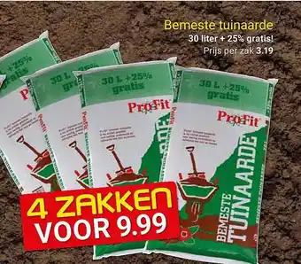 Kluswijs ProFit Bemeste Tuinaarde aanbieding