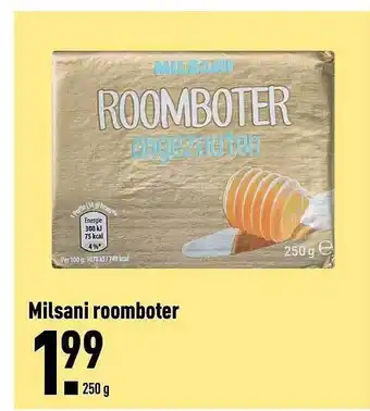 ALDI Milsani Roomboter aanbieding