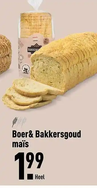 ALDI Boer& Bakkersgoud Maïs aanbieding