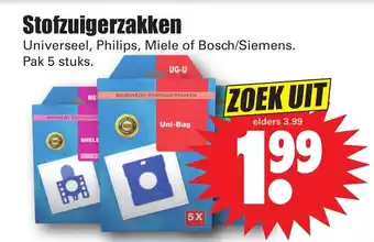 Dirk Stofzuigerzakken aanbieding