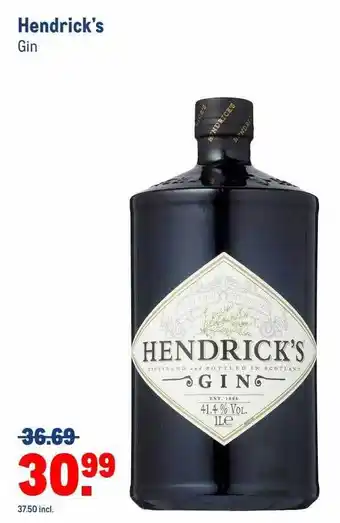 Makro Hendrick's Gin aanbieding