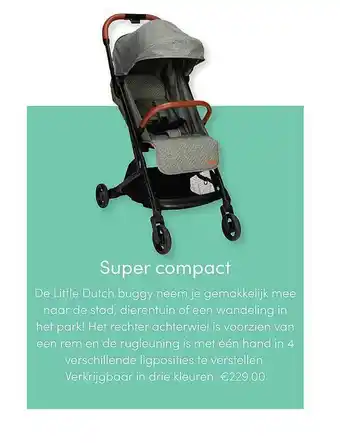 Baby & Tiener Little Dutch Buggy aanbieding