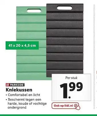 Lidl Parkside Kniekussen aanbieding