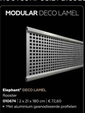 Garden Stones & Basics Elephant Deco Lamel aanbieding