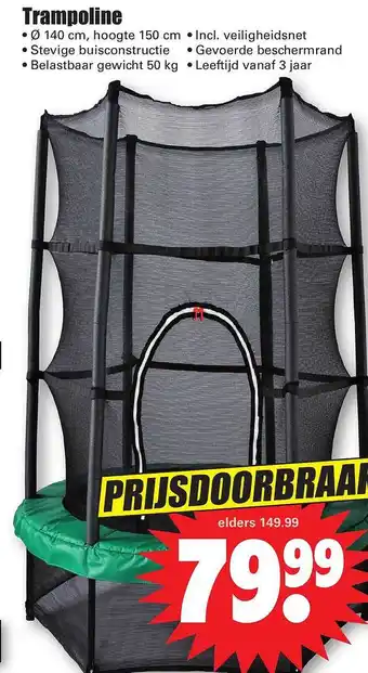 Dirk Trampoline aanbieding