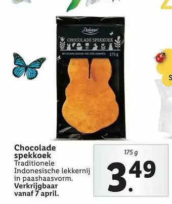 Lidl Delicieux Chocolade Spekkoek aanbieding