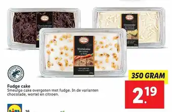 Lidl Firenze Fudge Cake aanbieding