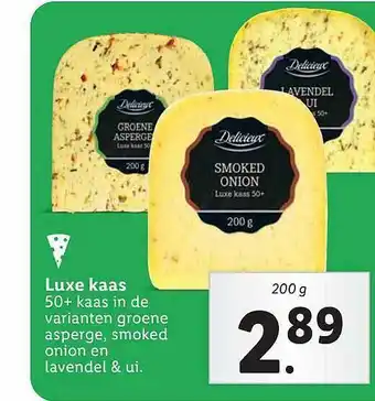 Lidl Delicieux Luxe Kaas aanbieding