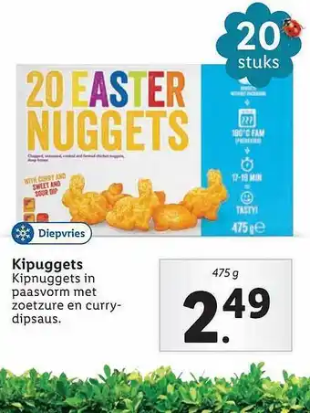 Lidl Kipnuggets aanbieding