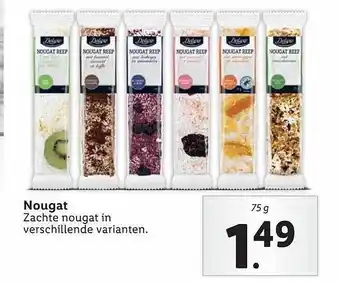 Lidl Deluxe Nougat aanbieding