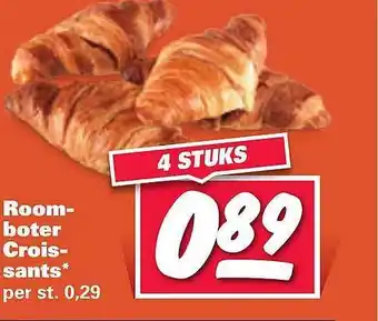 Nettorama Roomboter Croissants aanbieding