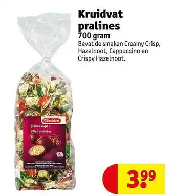 Kruidvat Kruidvat Pralines aanbieding