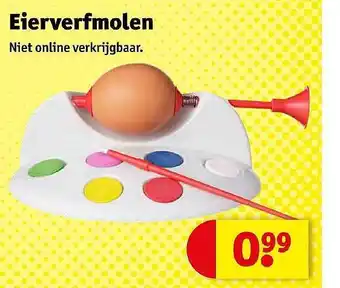 Kruidvat Eierverfmolen aanbieding