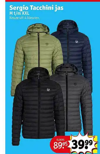 Kruidvat Sergio Tacchini Jas aanbieding