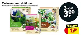 Kruidvat Zaden- En Meststofdozen aanbieding