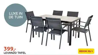 Praxis Tuincentrum Levanzo Tafel aanbieding