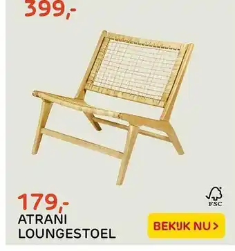 Praxis Tuincentrum Atrani Loungestoel aanbieding