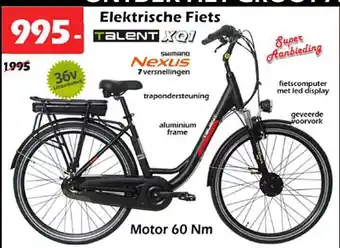 iTEK Talent Elektrische Fiets aanbieding